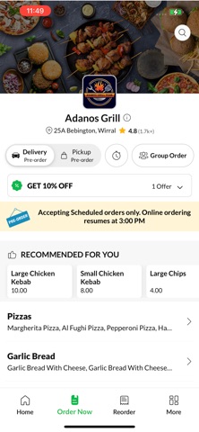 Adanos Grill Screenshot 2 of 4