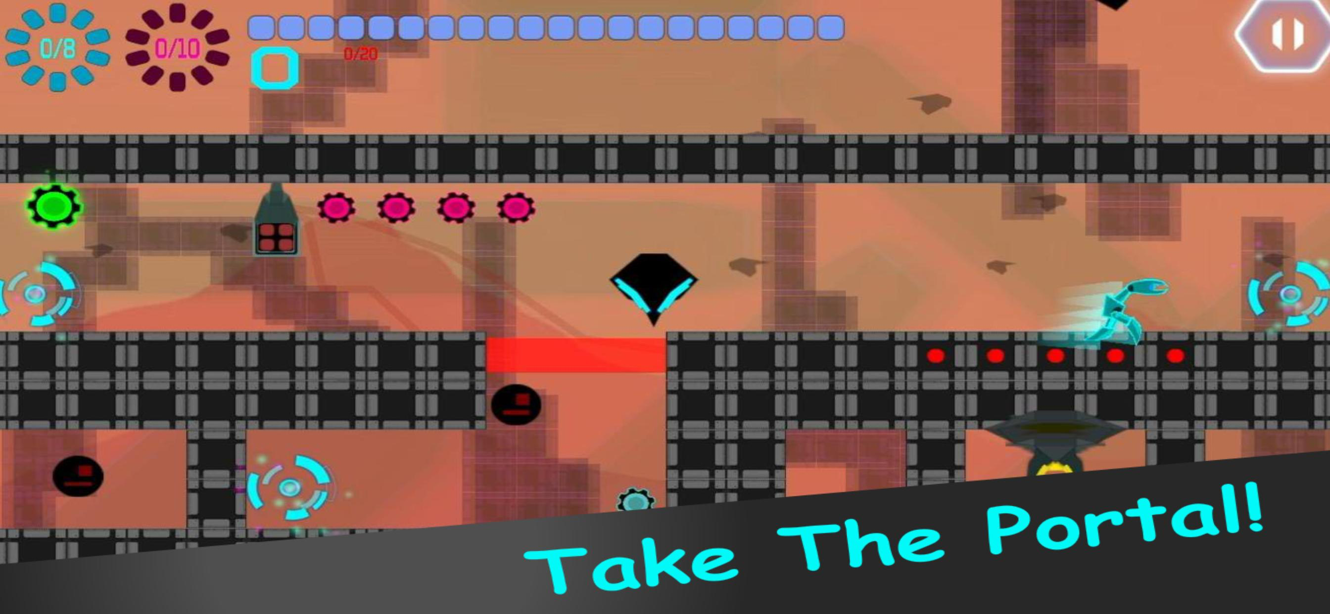 Robot Rush!! - Platform Game screenshot 3