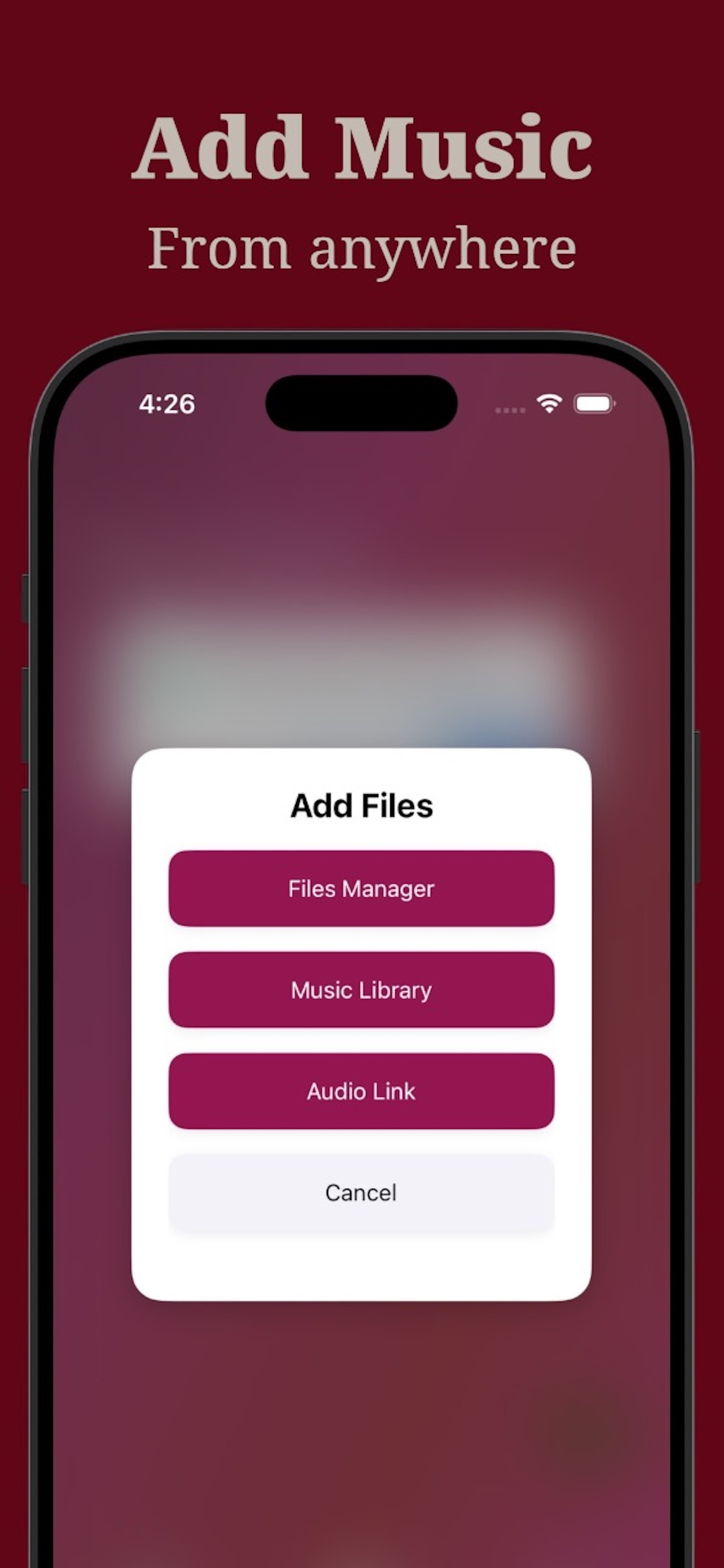Musinova & Music Player