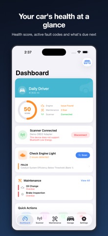 CarPulse: OBD2 Scan Tool Screenshot 1 of 6