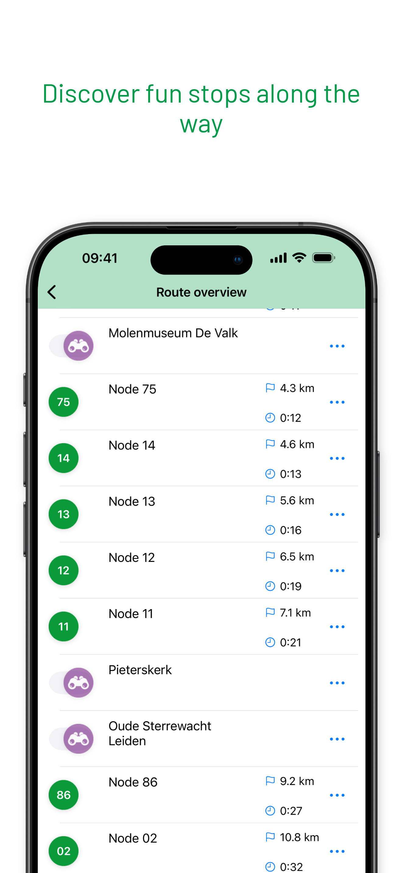 Fietsroutenetwerk screenshot 3