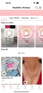 Boujie&Co. Boutique screenshot #2 for iPhone