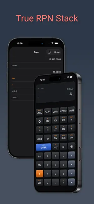 Enter — RPN Calculator screenshot 1