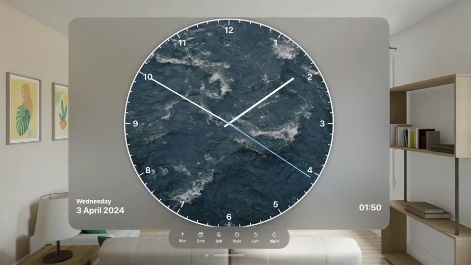 Spatial Analog Clock – Faces screenshot 2