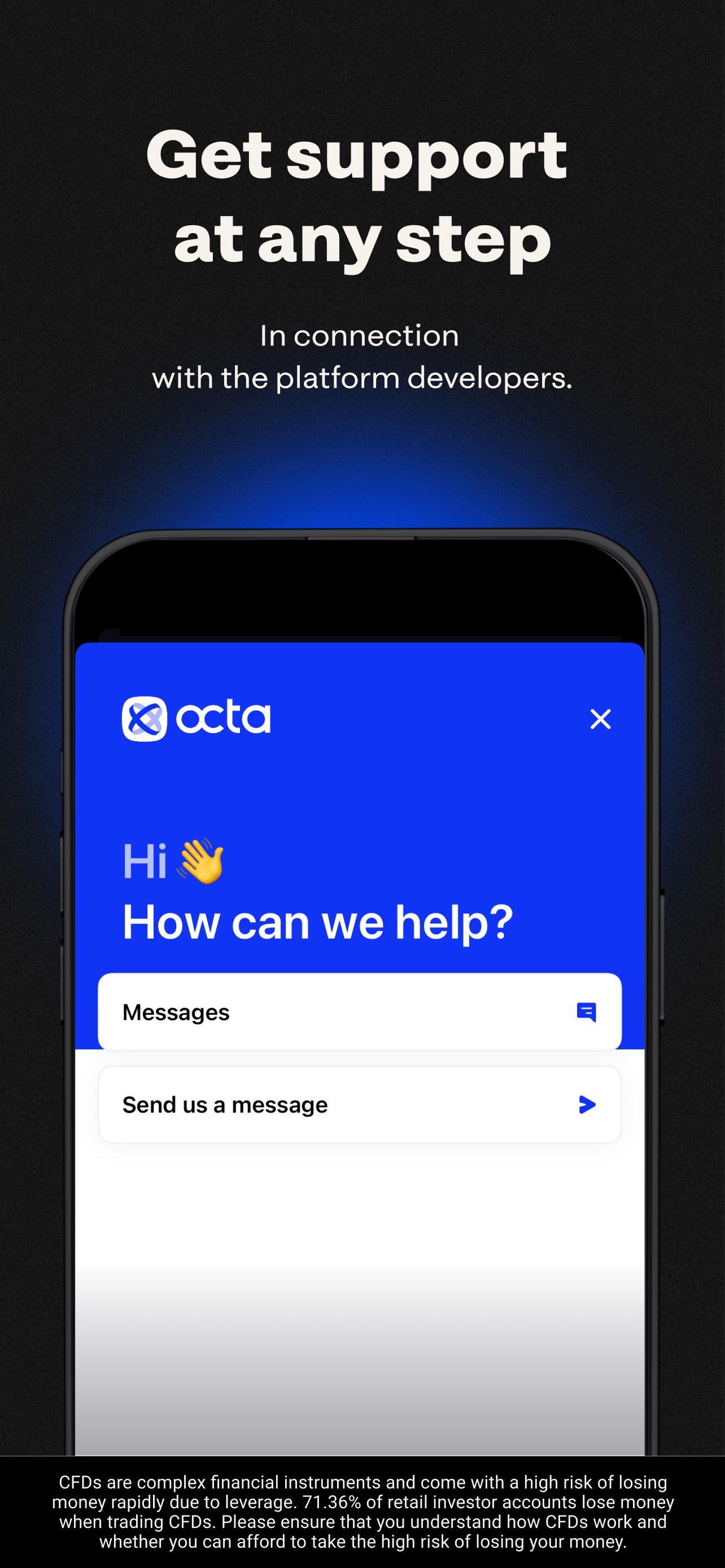 Octa trading app EU