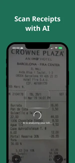 Tip Calculator AI: Bill Split screenshot 1