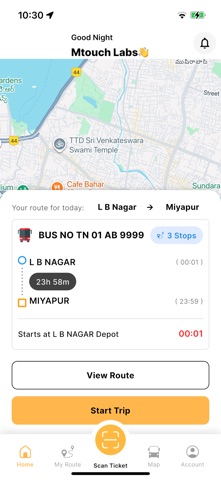 Hitechshuttle Driver screenshot
