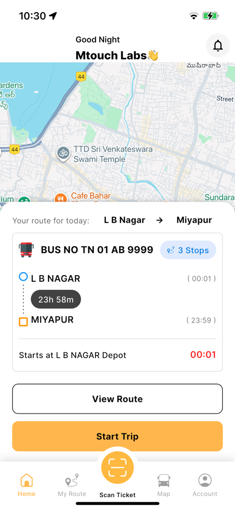 Hitechshuttle Driver screenshot 1