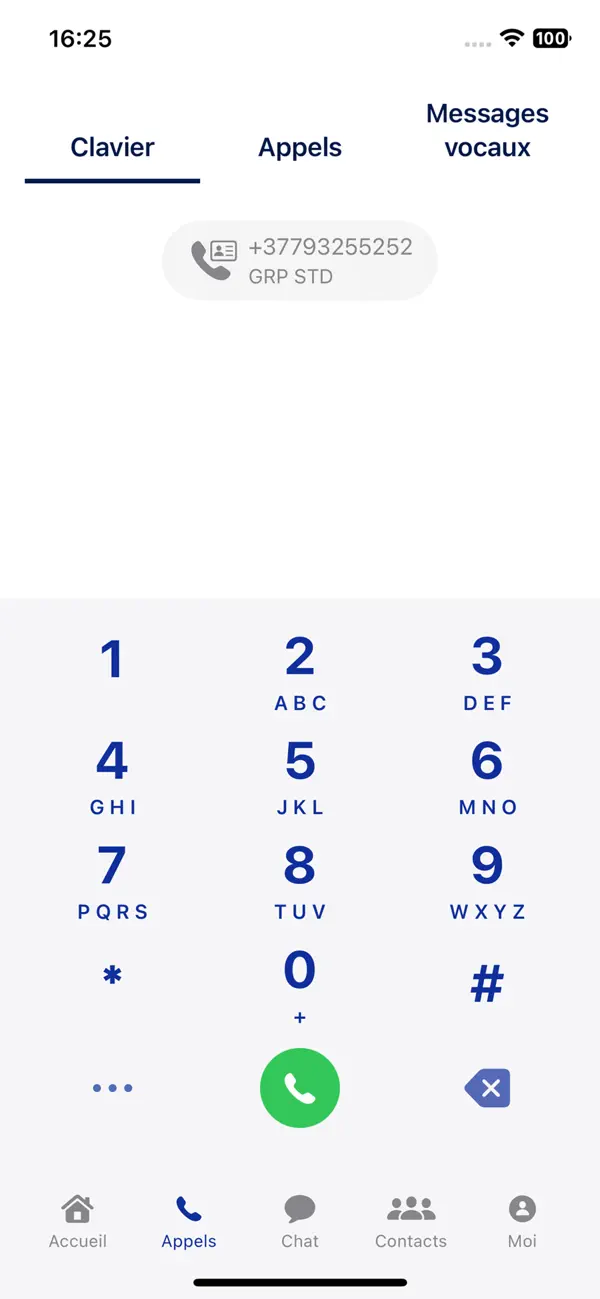 Screenshot #1 pour DeevApp Mobile