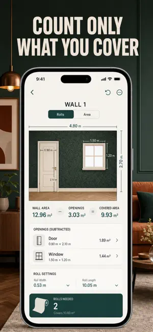 Wallpaper Roll Calculator screenshot 3