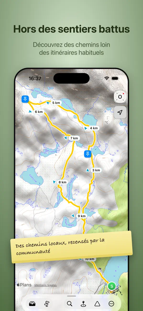 Screenshot #2 pour TrailRunner mini — GPX Editor