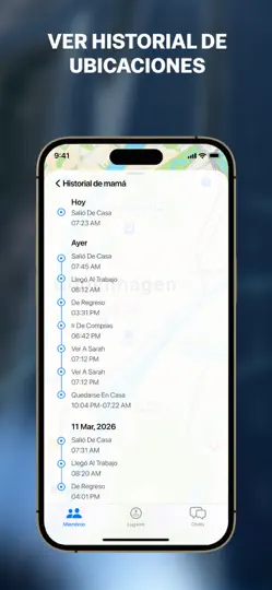 Captura de pantalla de Find My Location: Tracker en iPhone 4