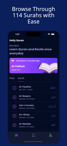 AL Quran: Read Listen Learn Screenshot 2 of 6