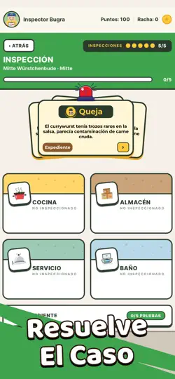 Captura de pantalla de Inspector De Comida en iPhone 4