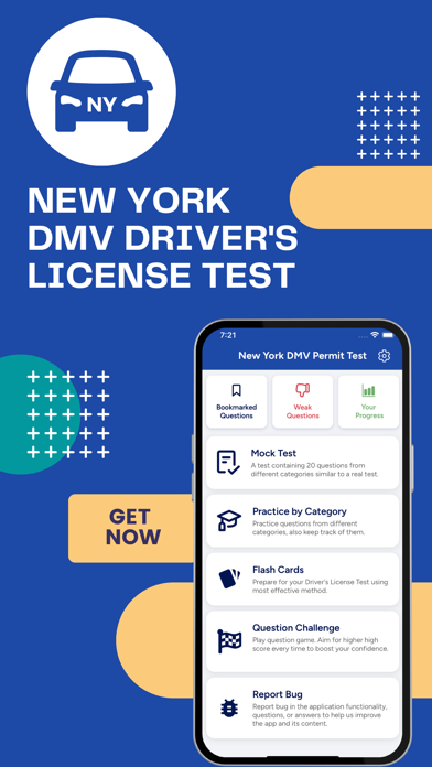 NY DMV Driver's License Test Screenshot