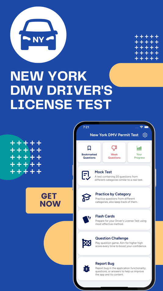 #1. NY DMV Driver's License Test (iOS) 由: Haresh Rathod
