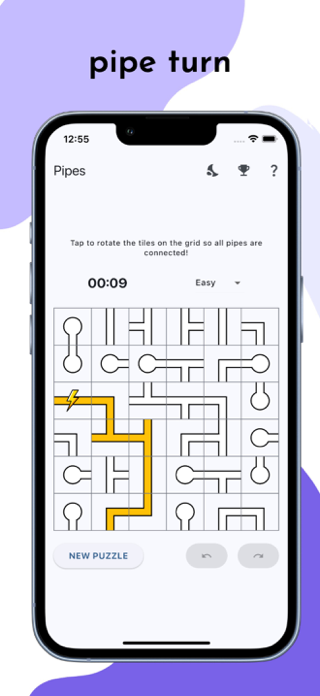 Pipe turn: network puzzle Screenshot 1 of 4