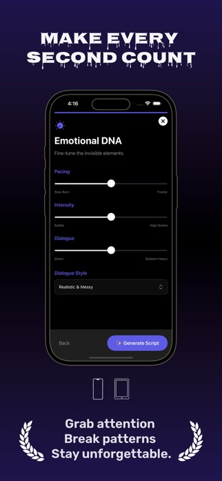 AI Script Writer & Ideas Screenshot 8 of 9