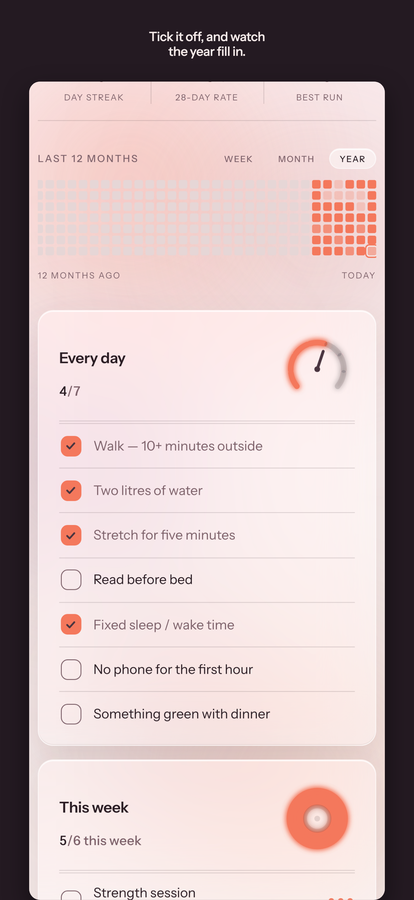 Jotara: Habit Tracker screenshot 2
