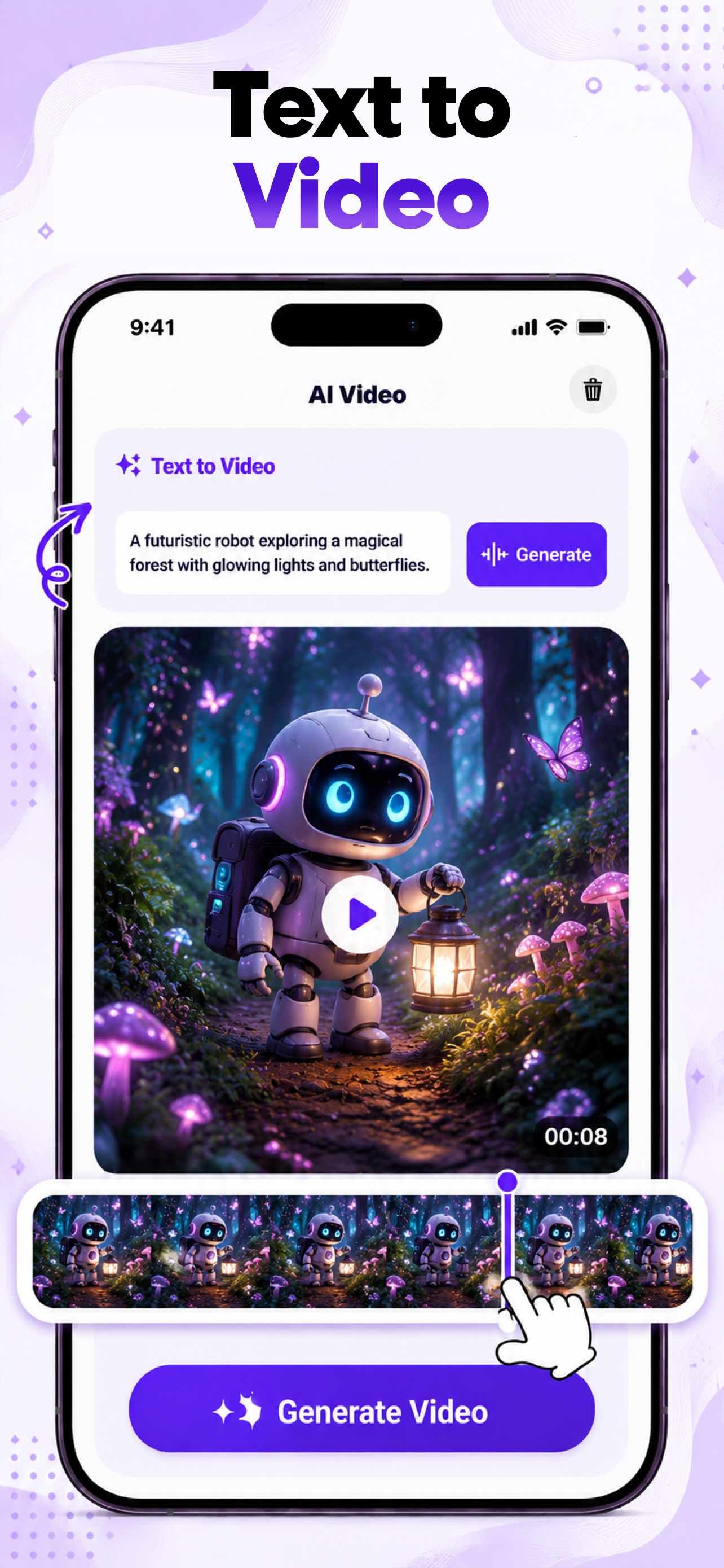 Minimax ai: ai video generator screenshot 2