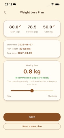 Yomoe: Diet Tracker Screenshot 3 of 4