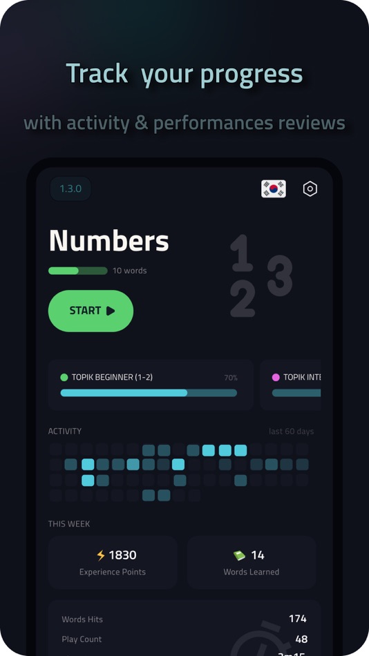 #5. Mina - Language Learning Games (iOS) Podle: Romain GOURDOU