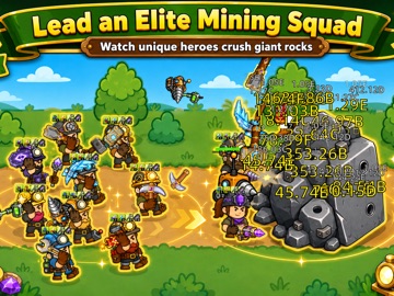 Idle Stone Breakers iPad screenshot