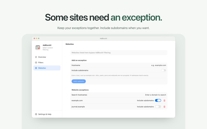 AdBlockX: Ad Blocker screenshot 4