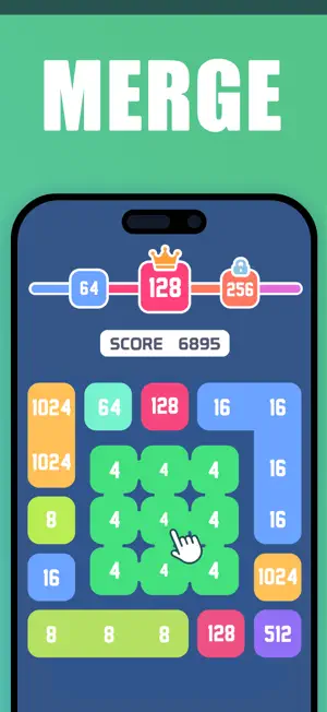 Number Puzzle Master:2048 screenshot 3