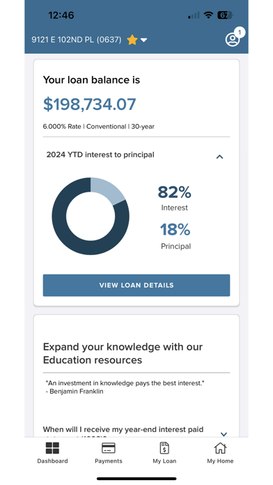 Fay Servicing Mobile Access iPhone screenshot 5 - Finance app