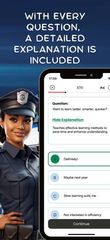 NCJOSI Police Exam Prep 2026 screenshot