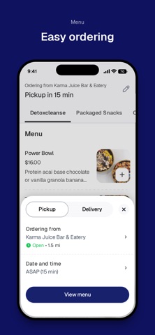 Karma Juice Bar & Eatery Screenshot 3 of 6
