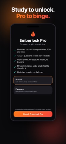 Emberlock: Study App Blocker Screenshot 10 of 10