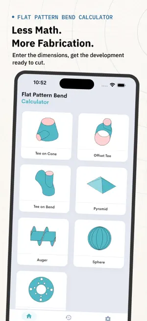 Flat Pattern Bend Calculator screenshot 3