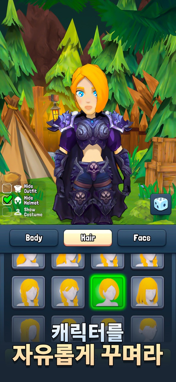 Eternal Hero: Action RPG iOS Mod IPA screenshot 5 - iOS game interface