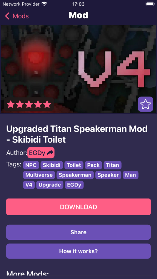 #6. Ragdoll Mods: Skibidi Titans (iOS) 由: Vladislav Kovalyov