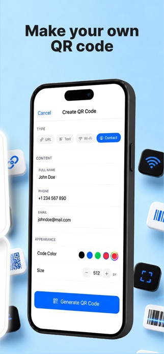 QRead - QR Code Reader App Screenshot 5 of 6