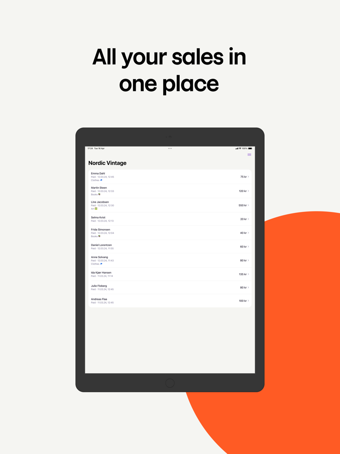 Get paid - by Vipps MobilePay