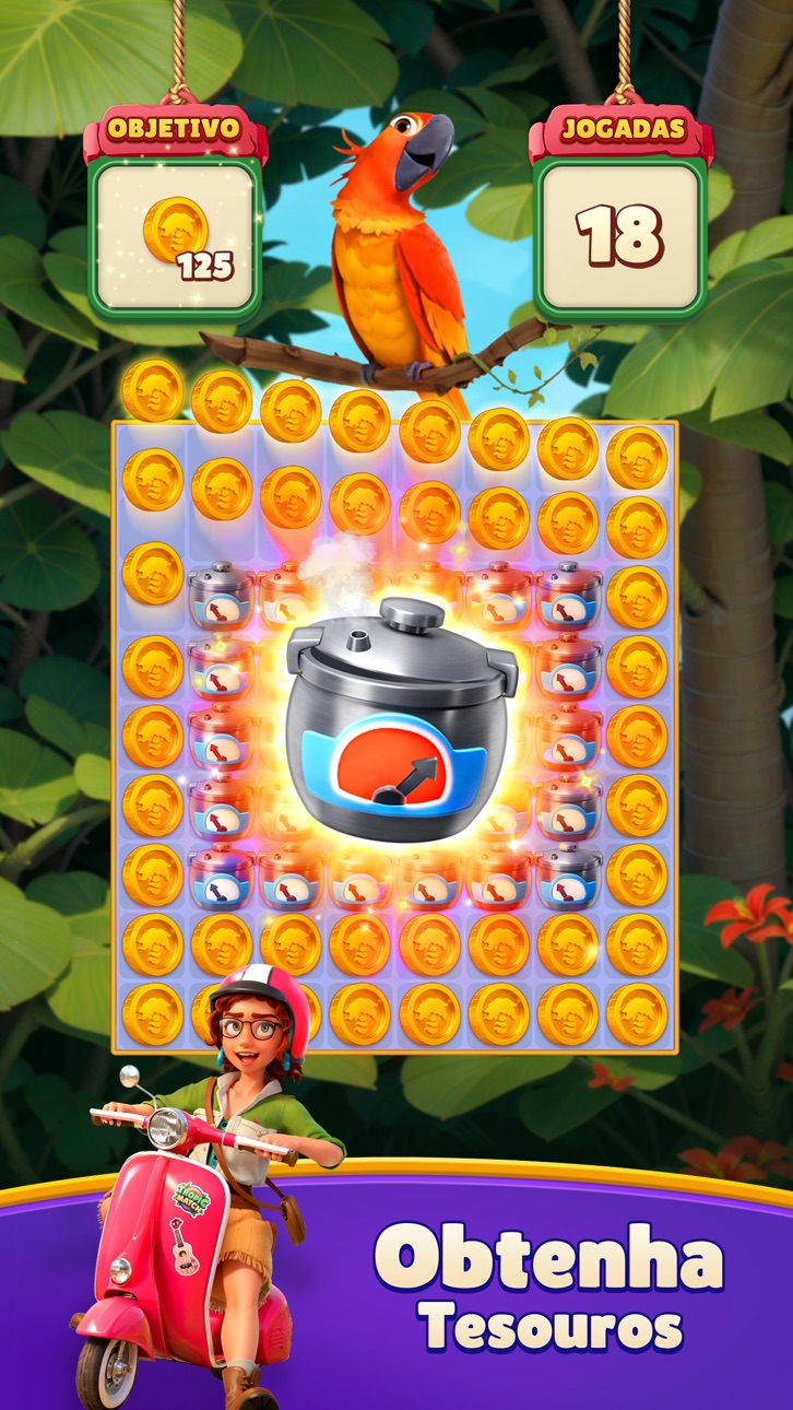 Tropic Match iOS Mod IPA screenshot 4 - iOS game interface