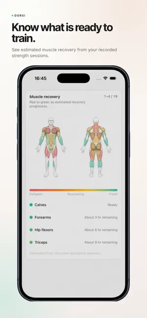 Dorsi: AI Strength Coach screenshot 2