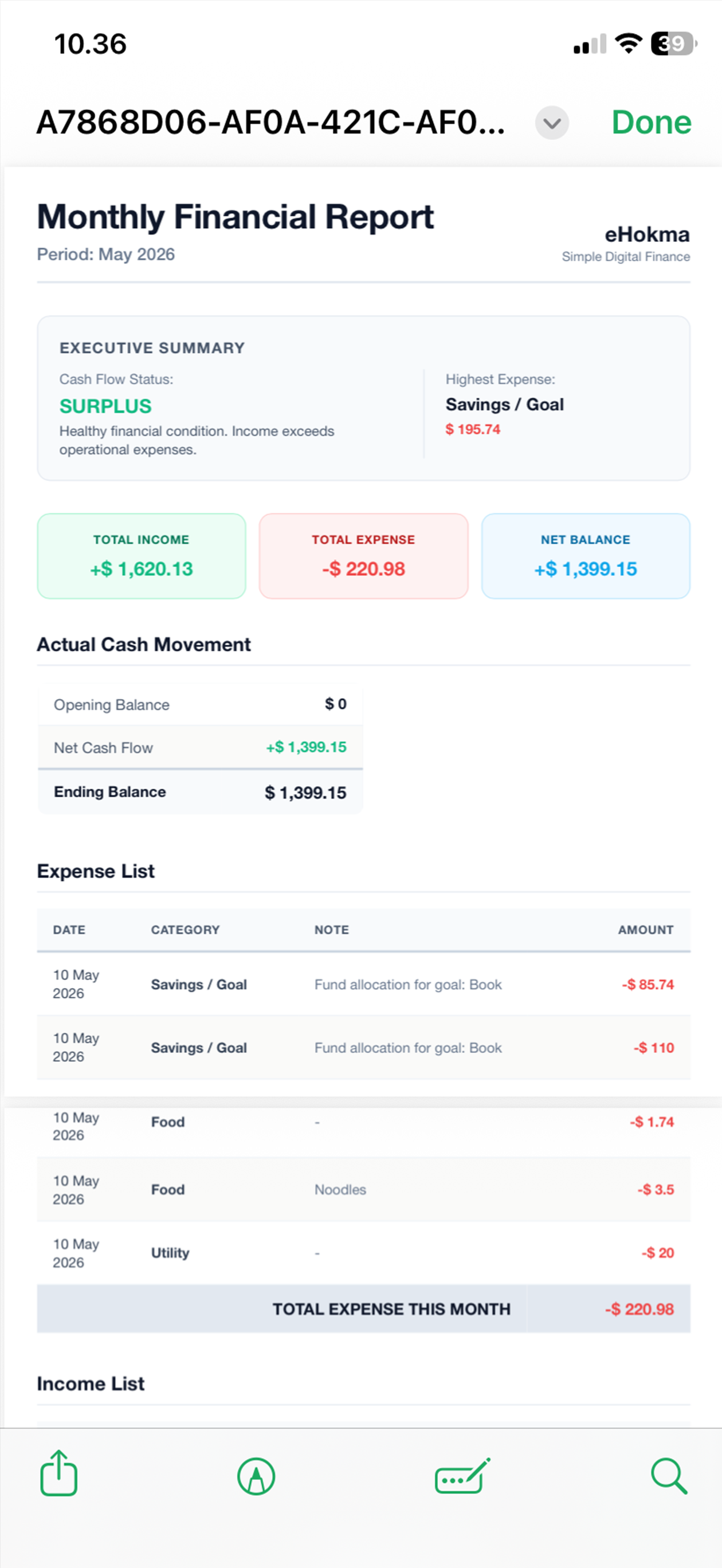 eHokma: Offline Finance OS screenshot 6