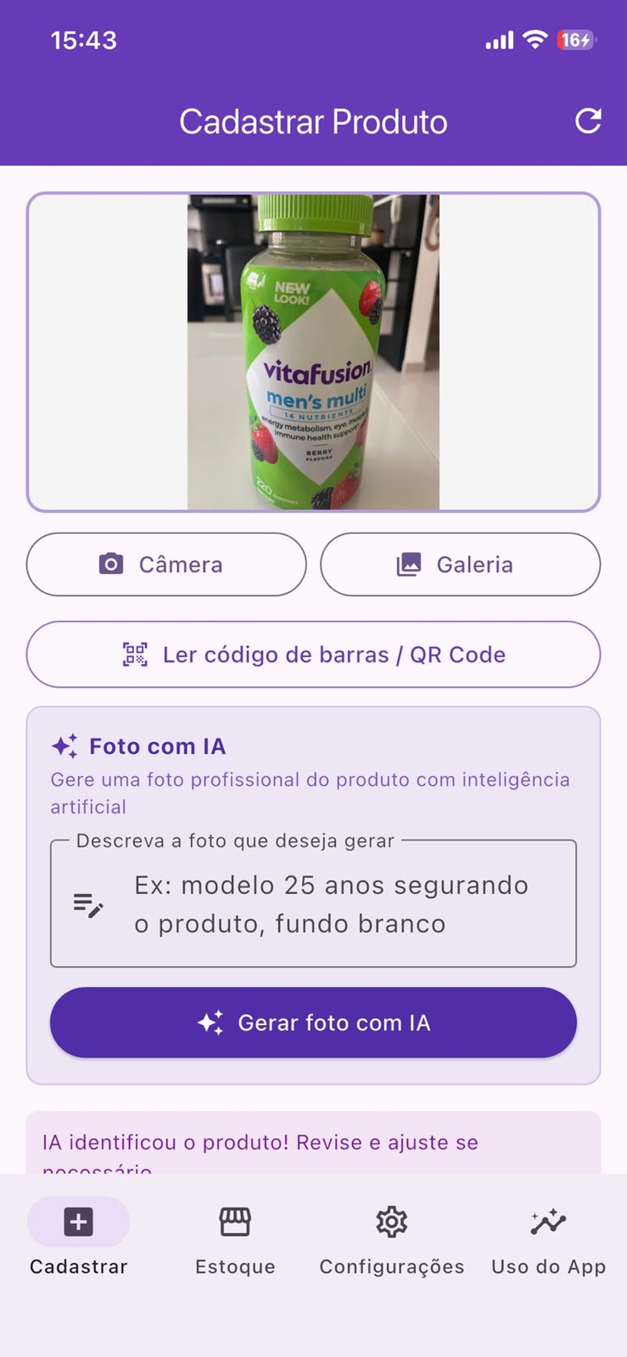 Screenshot 1 of Catálogo IA Nuvemshop