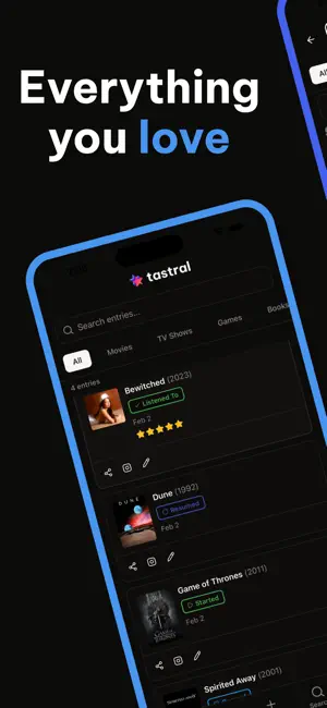 Tastral: Media Journal screenshot 1
