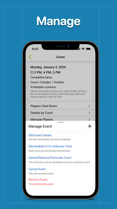 Tenmates: Your Tennis Partner Screenshot