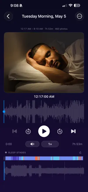 SleepCam screenshot 2