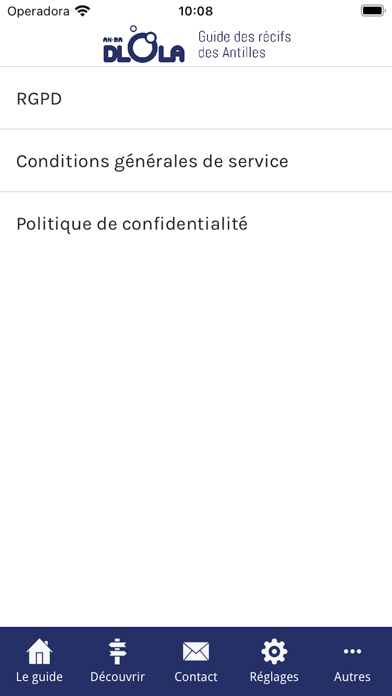 Guide des récifs des Antilles Screenshot