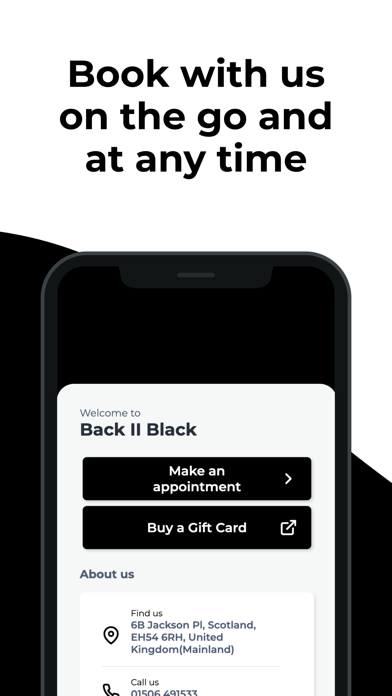 Screenshot #1 pour Back II Black Salon