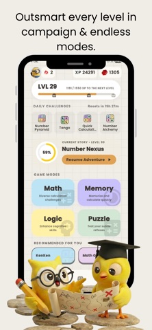 CalcQuest - Brain puzzle games Screenshot 2 of 9