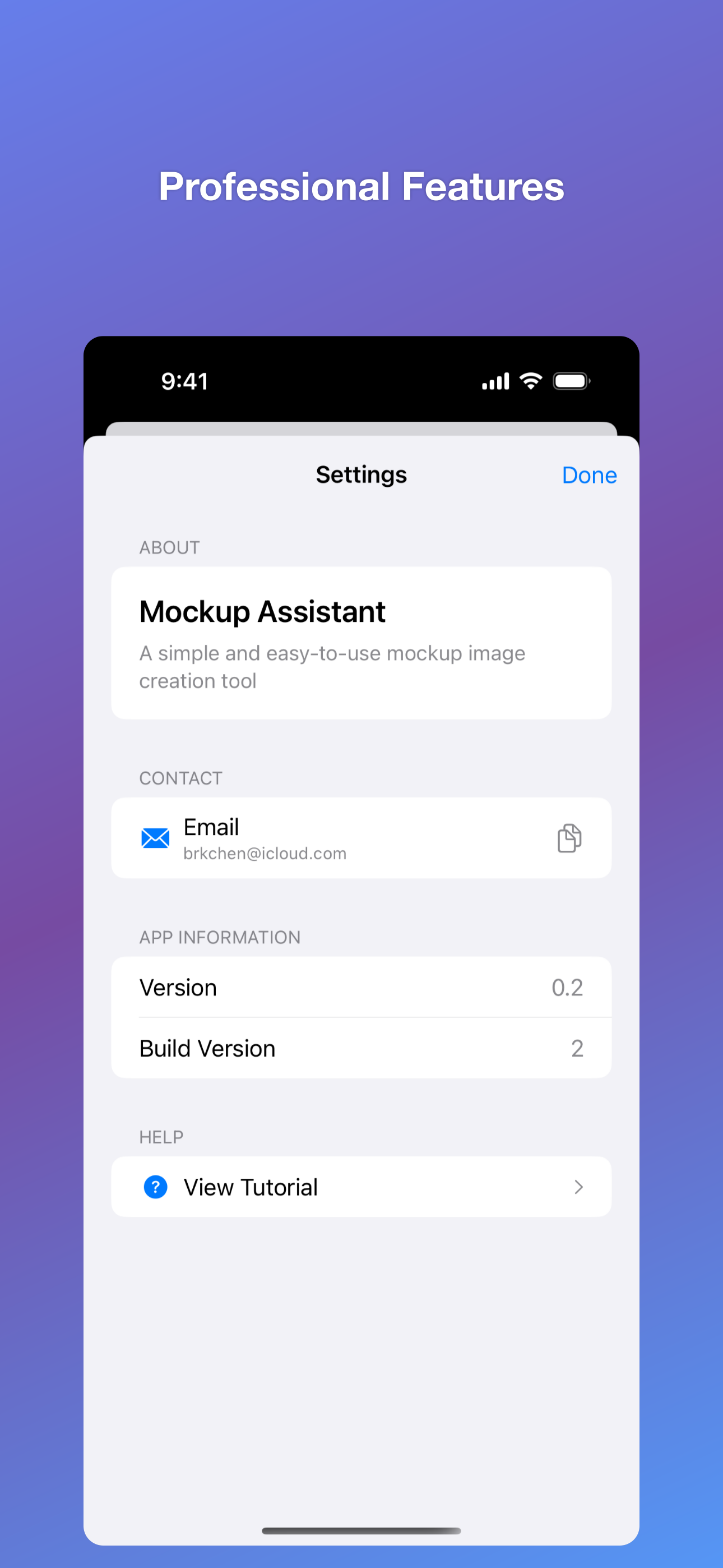 Mockup Assistant