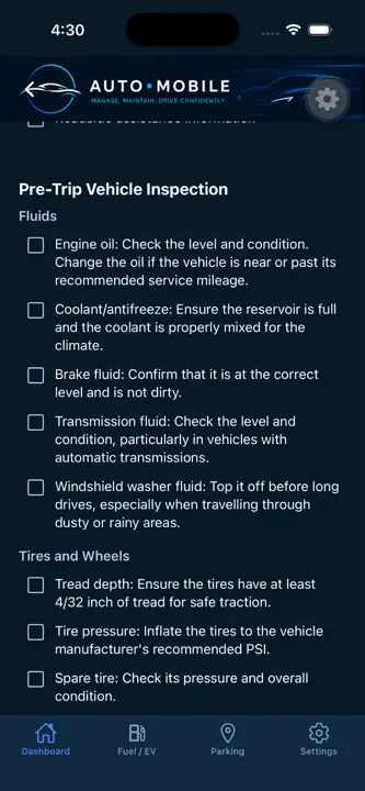 Auto-Mobile: Vehicle Tracker screenshot 4